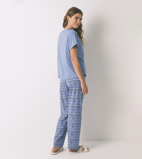 ويمينز سيكريت  - أزرق Pyjama Set