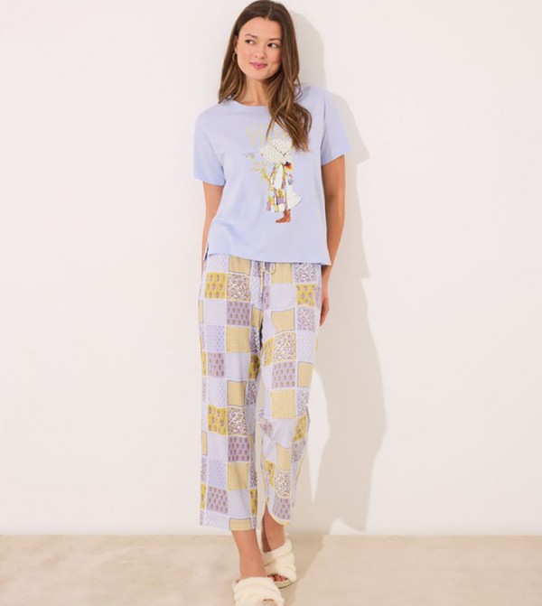 ويمينز سيكريت - بنفسجي Pyjama Set