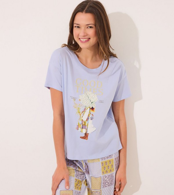 ويمينز سيكريت - بنفسجي Pyjama Set