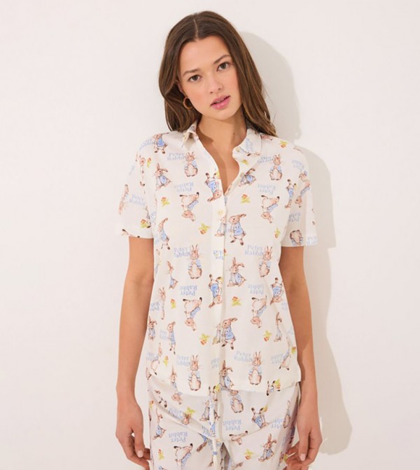 ويمينز سيكريت ويمينز سيكريت - أبيض Pyjama Set