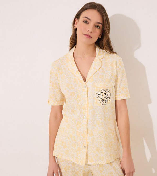 ويمينز سيكريت ويمينز سيكريت - أصفر Pyjama Set