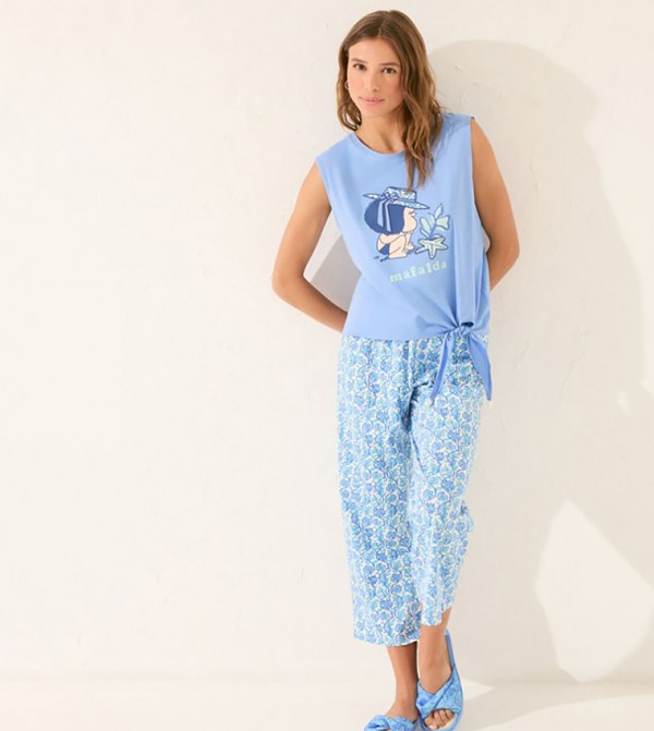 Women’secret Women’secret - Blue Pyjama Set