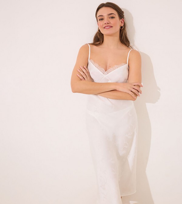 Women’secret  Sleepwears & Loungewears - White Night Dress & Gowns