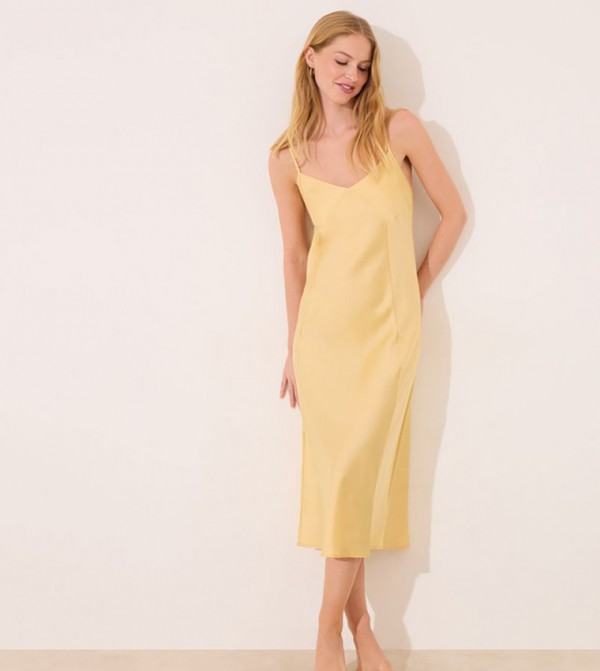 Women’secret Women - Yellow Night Dress & Gowns