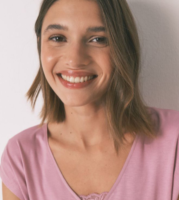 ويمينز سيكريت  ملابس نوم - وردي Pyjama Set