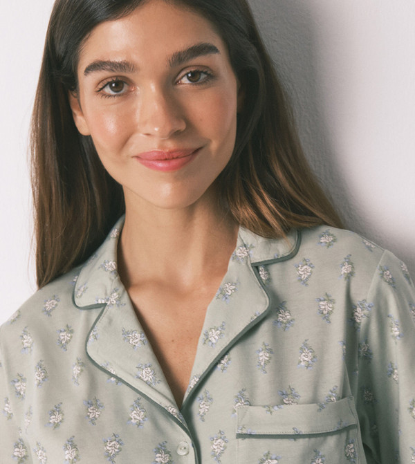 ويمينز سيكريت  - أخضر Pyjama Set