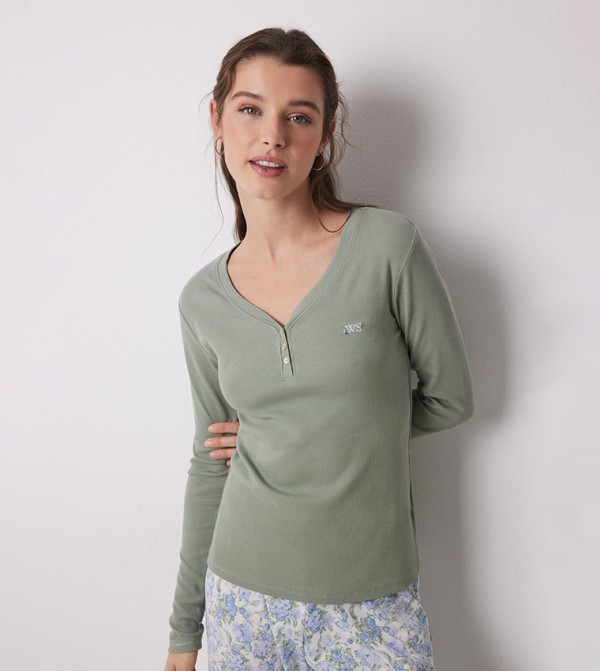 Women’secret  Sleepwears & Loungewears - Green Pyjama Set