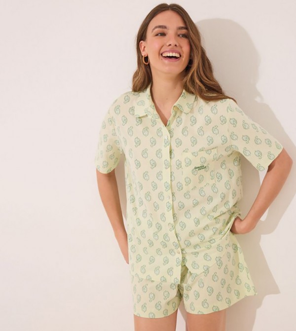 Women’secret Women - Green Pyjama Set