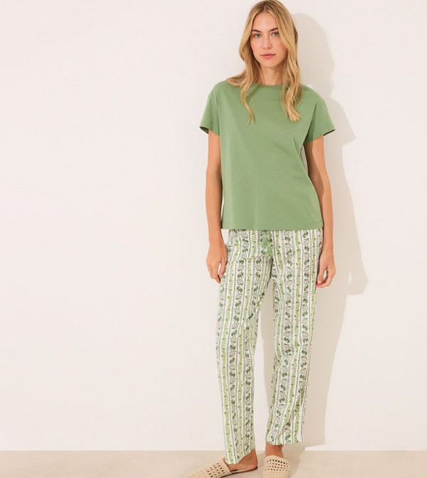 Women’secret Women - Green Pyjama Set