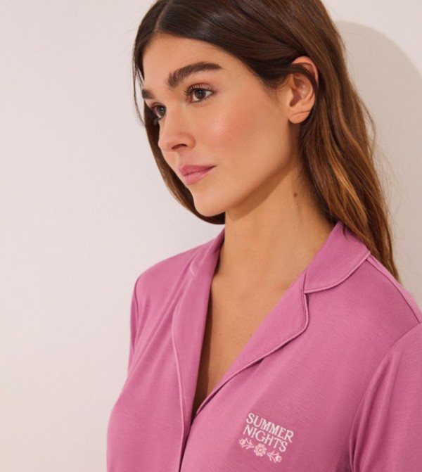ويمينز سيكريت ويمينز سيكريت - وردي Pyjama Set