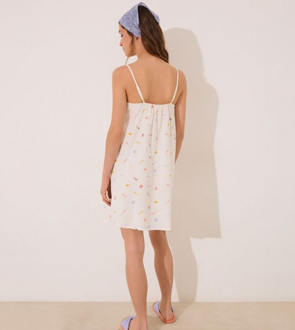 Women’secret Women - White Night Dress & Gowns