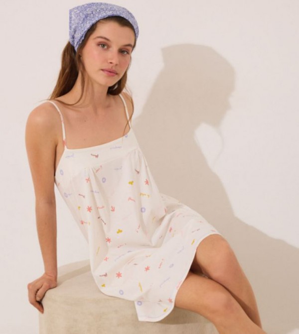 Women’secret Women - White Night Dress & Gowns