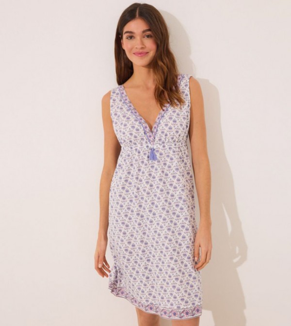 Women’secret Women - Blue Night Dress & Gowns