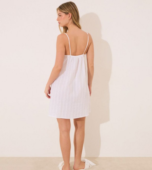 Women’secret Women - White Night Dress & Gowns