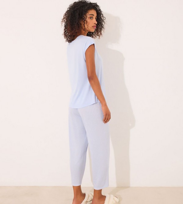 ويمينز سيكريت - أزرق Pyjama Set