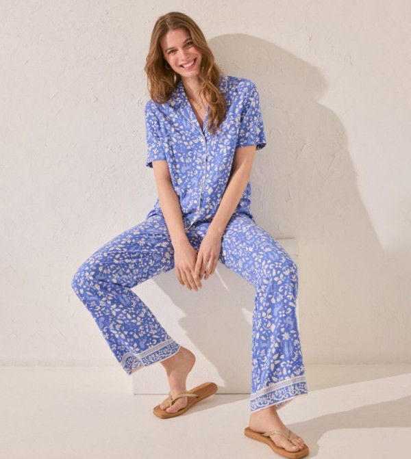 Women’secret  - Blue Pyjama Set