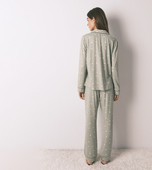 ويمينز سيكريت  - أخضر Pyjama Set