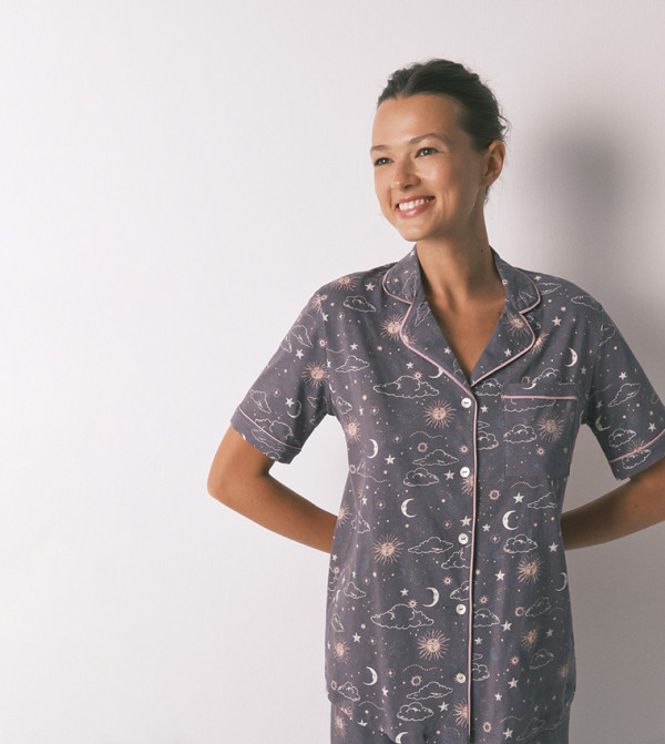 ويمينز سيكريت  - رمادي Pyjama Set