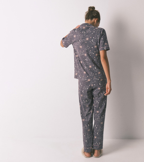 ويمينز سيكريت  - رمادي Pyjama Set