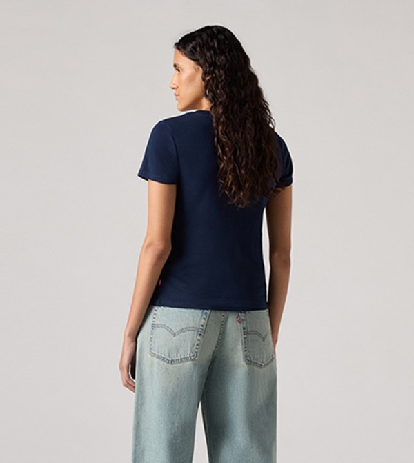 Levi's  Clothing - Navy Short Sleeve T-Shirts