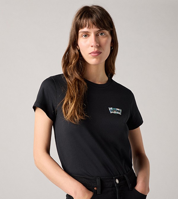 ليفايز  تيشيرتات - أسود Short Sleeve T-Shirts