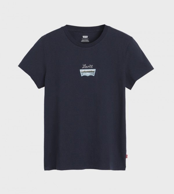 Levi's T-Shirts - Navy Short Sleeve T-Shirts