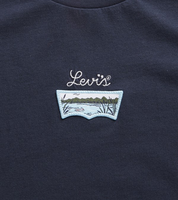 Levi's T-Shirts - Navy Short Sleeve T-Shirts
