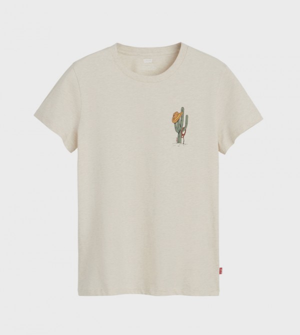 Levi's  - Beige Short Sleeve T-Shirts