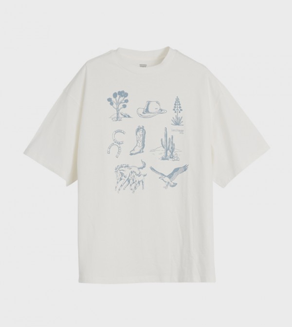 Levi's Levi's - White Short Sleeve T-Shirts