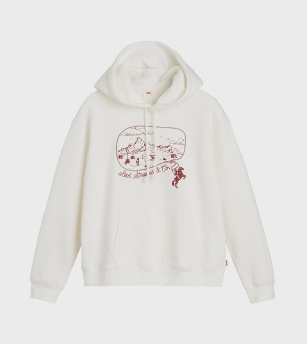 Levi's  Hoodies - White Hoodies