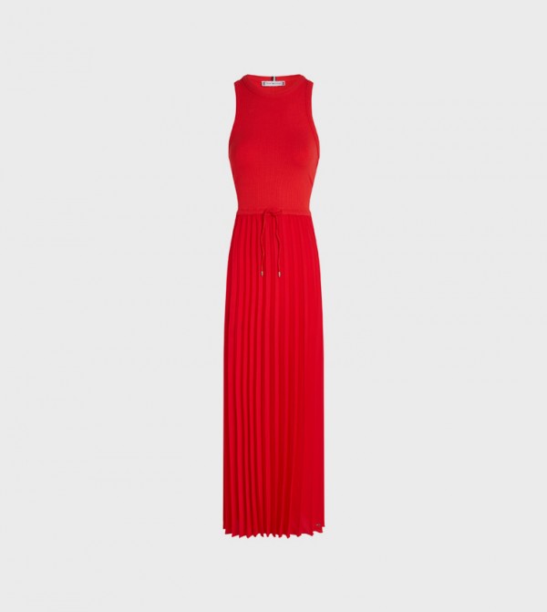 Tommy Hilfiger  Midi Dresses - Red Midi Dresses