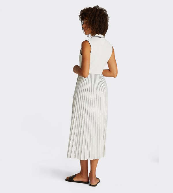 Tommy Hilfiger  Clothing - White Midi Dresses