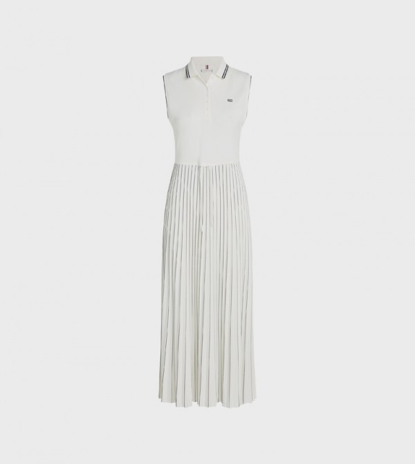 Tommy Hilfiger  Clothing - White Midi Dresses