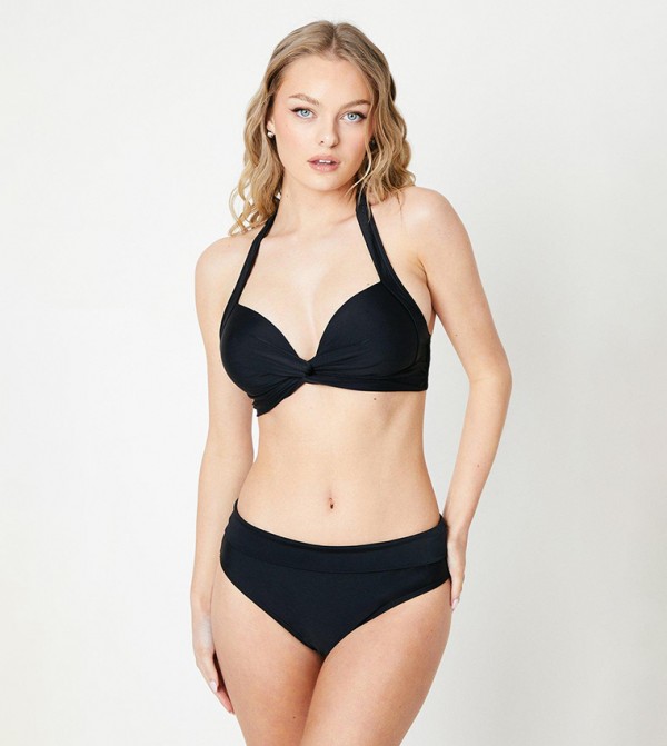 Gorgeous Gorgeous - Black Bikini Tops