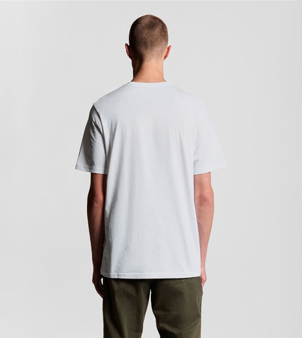 دبنهامز دبنهامز - أبيض  Round Neck T-Shirts