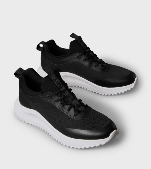 كالفين كلاين كالفين كلاين - أسود أحذية برقبة منخفضة 