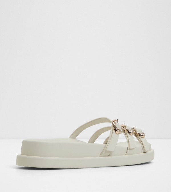 Aldo  Shoes - White Flat Sandals