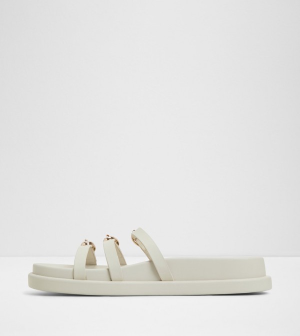 Aldo  Shoes - White Flat Sandals