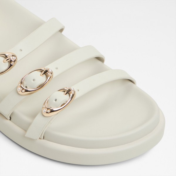 Aldo  Shoes - White Flat Sandals