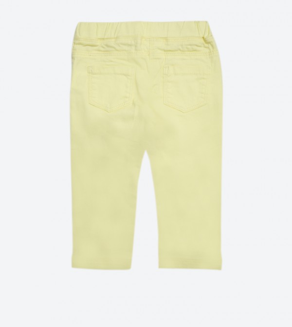 Z Generation Z Generation - Yellow Trousers & Pants
