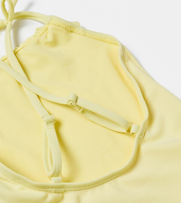 Zippy  Clothing - Yellow V Cut Swimsuit