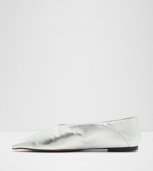 Aldo Slip-Ons - Silver Casual Slip-ons