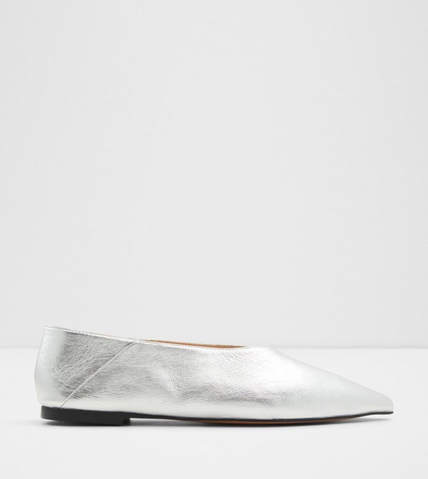 Aldo Slip-Ons - Silver Casual Slip-ons