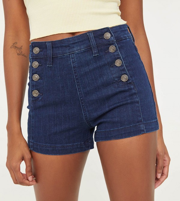 sailor jean shorts