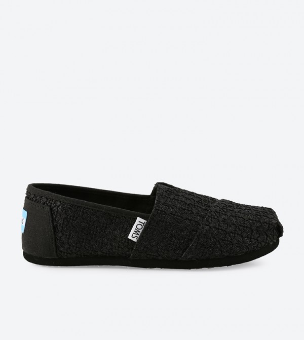 Toms Lace Glimmer Youth Classic Slip 