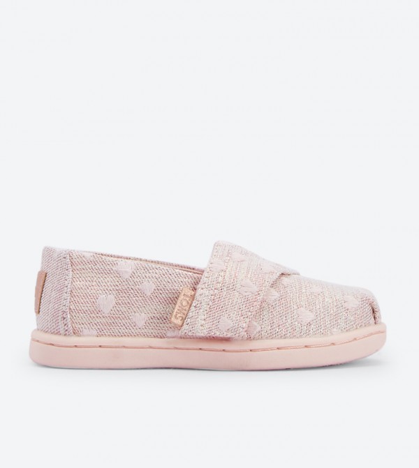 toms rose gold glimmer women's classics