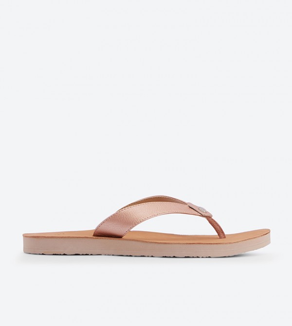 ugg tawney rose gold flip flops