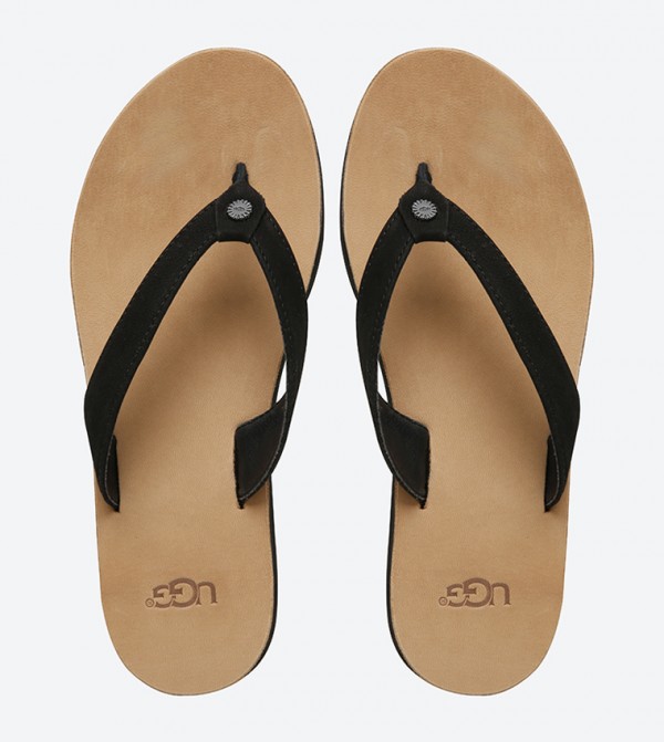 ugg tawney flip flop black