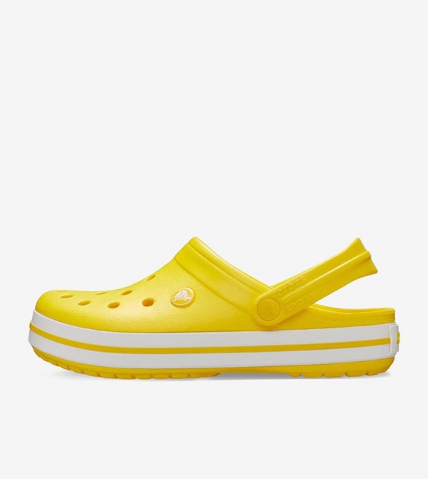 clogs yellow