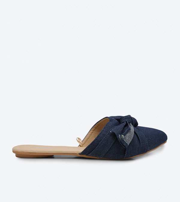 navy flat sandals uk